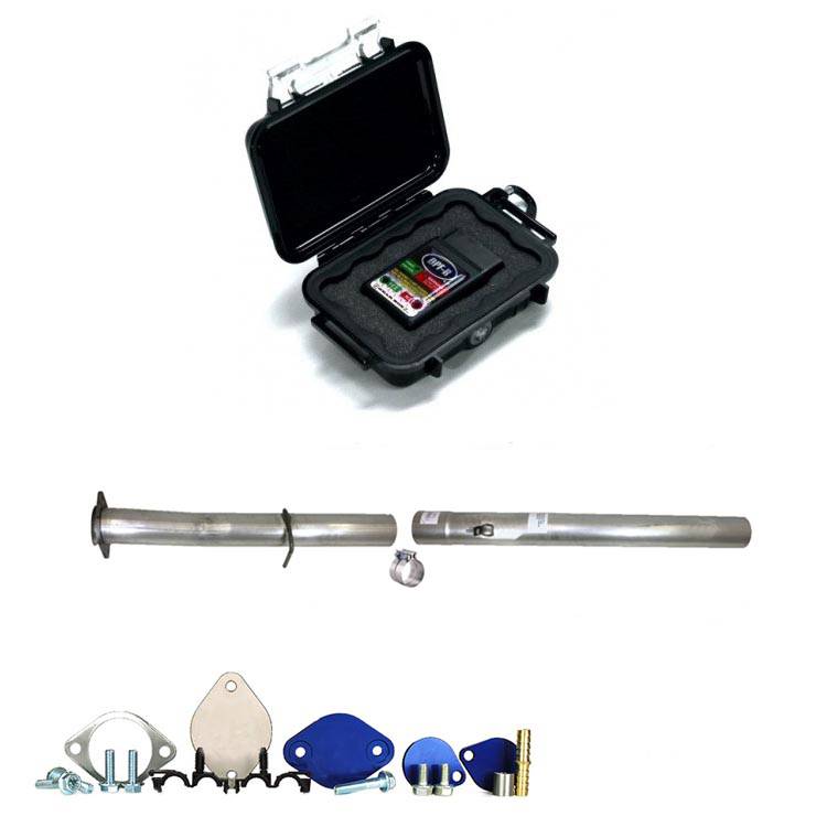 GearBoxZ DPFR Programmer, DPF/CAT Delete Pipes, and EGR Delete Kit for