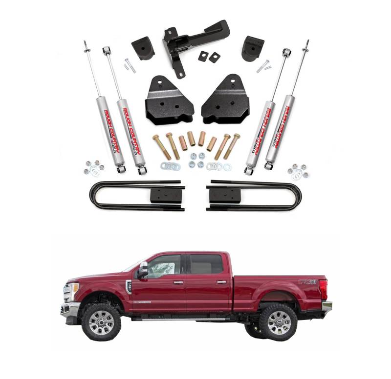 Rough Country 3 In Suspension Lift Kit for 2017 Ford F250 4WD | 50220 3 Inch Lift Kit For Ford F250