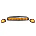 RECON - Recon GM/Chevy Cab Roof Lights Clear Lens Amber LED's | 264155CL | 2002-2007 GMC/Chevy (3-Piece Set)