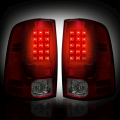 RECON - Recon Red/Smoke LED Tail Lights | 264169RBK | 2015-2017 Dodge Ram 1500 / 2017-2020 Ram 2500/3500