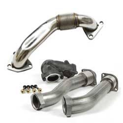 2007.5-2010 Chevy/GMC Duramax LMM 6.6L Parts - Exhaust Systems | 2007.5-2010 Chevy/GMC Duramax LMM 6.6L - Down Pipes & Up Pipes | 2007.5-2010 Chevy/GMC Duramax LMM 6.6L
