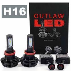 HID / LED Headlight & Fog Light Kits - LED Headlight Kits by Bulb Size - H16 Fog Light Kits