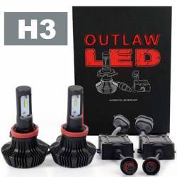 HID / LED Headlight & Fog Light Kits - LED Headlight Kits by Bulb Size - H3 Fog Light Kits