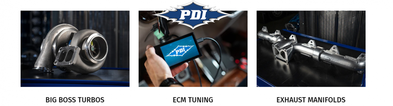 PDI Diesel Tuner Exhaust Banner