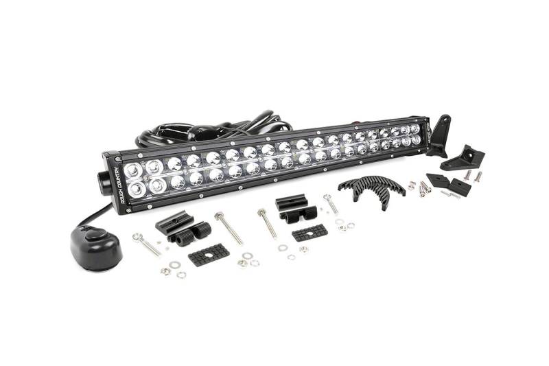 20 Inch Black Series LED Light Bar, Dual Row