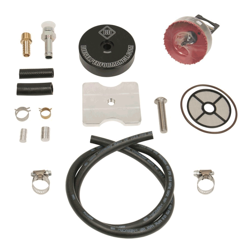 BD Diesel Flow-Max Fuel Tank Sump Kit | 1050330 | Universal Fitment