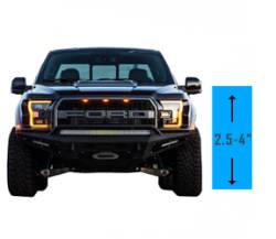 Suspension Lift Kits | 2017+ Ford F-150 Raptor EcoBoost 3.5L - 2.5" - 4" Lift | 2017-2018 FORD F-150 RAPTOR ECOBOOST 3.5L