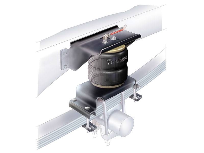 thumbnail image 2 of Ride-Rite Rear Air Helper Spring Kit For Ford F-250/F-350 Super Duty (99-04, 08-16) – Mid Valley 2550 2 of 5