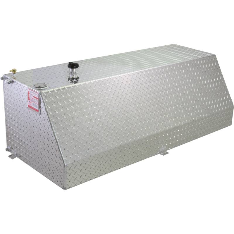 50 Gallon Square Aluminum Liquid Transfer Tank for Trucks