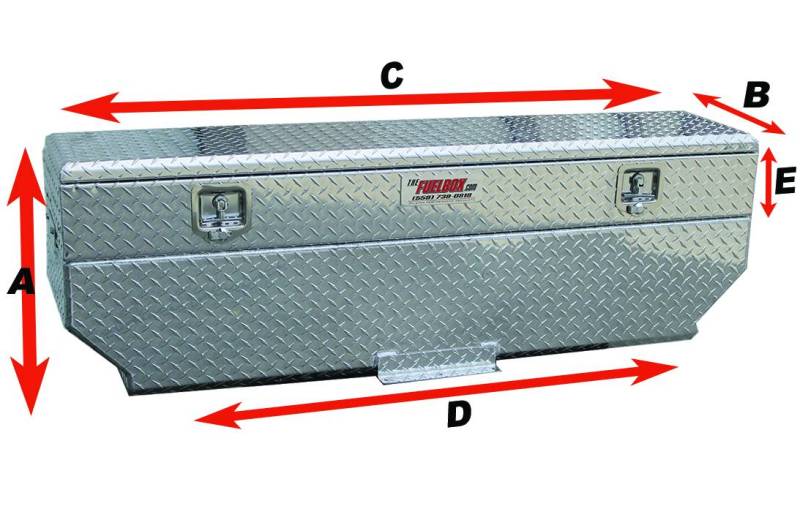 FTC43 - 40 GAL - The Fuelbox - Auxiliary Fuel Tanks and Toolboxes