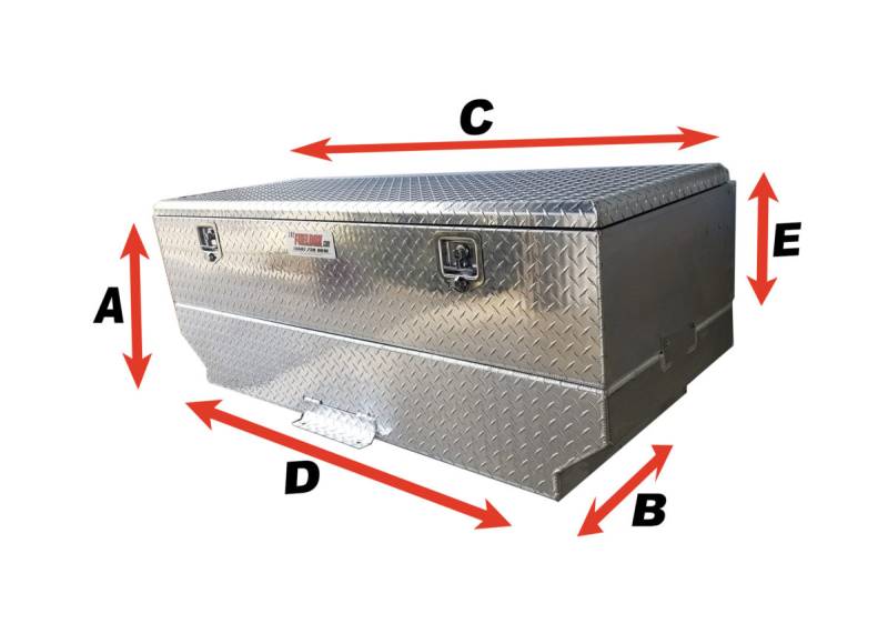 The Fuelbox Under Tonneau Fuel Tank Toolbox Combo, 55 Gallon