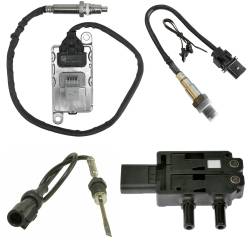 Diesel Particulate Filters DPF, Diesel Oxidation Catalysts DOC, Selective Catalytic Reduction SCR - Emission Sensors:  NOX, EGT, O2, Particulate Matter, Pressure