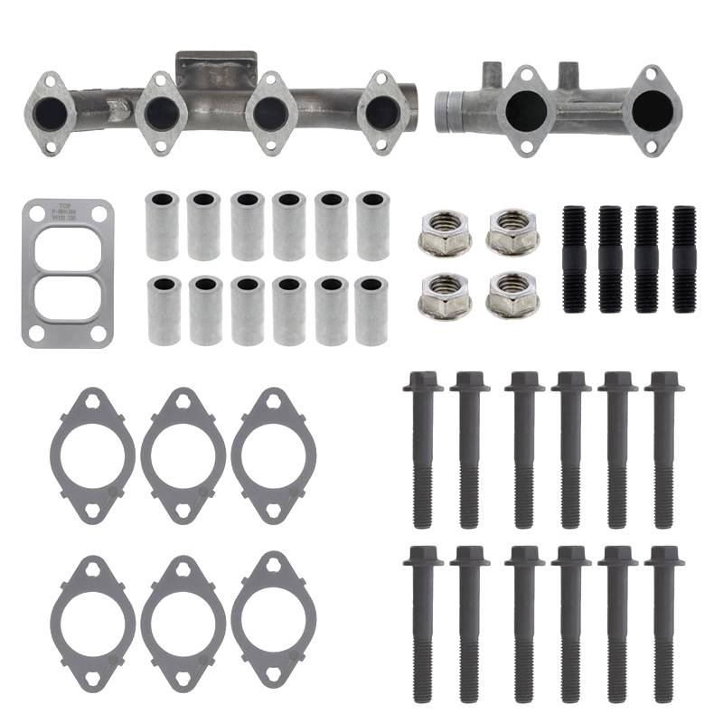 thumbnail image 2 of Aftermarket Exhaust Manifold For Cummins 6CT 8.3 & Komatsu 6D114 – Replaces 3931440, 3978522, 3907451 2 of 5