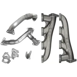 Exhaust System (Manifolds, Pipes, Fasteners) | 2006-2007 Chevy / GMC Duramax LBZ 6.6L - Down Pipes & Up Pipes | 2006-2007 Chevy / GMC Duramax LBZ 6.6L