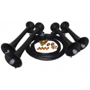 HornBlasters - Hornblasters AH-S4 | 4 Chime Shocker XL Train Horns (American Made, Includes Valve)