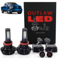 Outlaw Lights - Outlaw Lights LED Headlight Kit | 2013-2016 Ram Pickup w/o Projector | LOW BEAM | H11