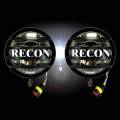 RECON - Recon 5" Round 18-Watt LED Driving Lights | 264518 | 2pc Kit w/ wiring hardware & Rock Guard