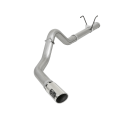 aFe Power - aFe Power Large Bore-HD 4" Stainless DPF-Back w/Polished Tip | 2007.5-2012 Dodge Cummins 6.7L