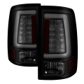 Spyder - Spyder® Black/Smoke Fiber Optic LED Tail Lights | 2009-2018 Dodge Ram w/o Factory LED
