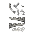 PPE - PPE LBZ High Flow Exhaust Manifolds & Up Pipes Kit | 2006-2007 Chevy/GMC Duramax LBZ 6.6L