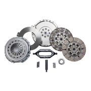 South Bend Clutch - South Bend Clutch 5.9L/6.7L Organic Clutch Assembly Conversion Kit w/ Flywheel | F/C 3250-6.0/6.4ORG | 5.9L/6.7L Cummins Engine to ZF6 Trans