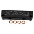 Fleece Performance - Fleece 10-18 Cummins Fuel Filter Delete | FPE-FFD-RO-4G | 2010-2018 Cummins 6.7L