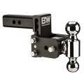 B&W Hitches - B&W Trailer Hitches Tow & Stow 12"Model 9" Drop 9.5" Rise 2" & 2 5/16" Balls | TS10043B | Universal Fitment