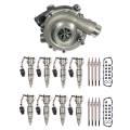 Freedom Injection - Ford 6.0 Powerstroke Injector Power Package Super Kit w/ Performance Turbocharger | 2003-2007 Ford Powerstroke 6.0L