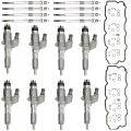 Freedom Injection - LB7 Duramax Injector Super Kit w/ Gasket Install Kit & Glow Plugs | 2001-2004 Chevy/GM LB7