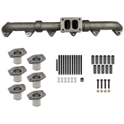 Freedom Emissions - New CAT 3406E, C15, C16 HD Exhaust Manifold | 1469445, 1333359, 1005693 | 1994-2004 Caterpillar 3406E / C15 / C16