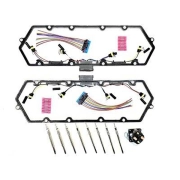 Freedom Injection - NEW Ford 7.3L Powerstroke Glow Plug Kit | Glow Plugs + Relay + Harness | MC3Z12A342F, F81Z12B533AC, F81Z6584AA | 1998-2003 Ford Powerstroke 7.3L