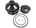 Freedom Injection - NEW Ford 6.0 Powerstroke Billet Aluminum Fuel Filter & Engine Oil Cap Set | 3C3Z6766CA | 2003-2010 Ford Powerstroke 6.0L