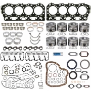 Freedom Engine & Transmissions - NEW 06-10 LMM Duramax Engine Overhaul Kit | Pistons + Bearings + Gaskets | 2006-2010 LMM Duramax