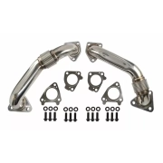 Freedom Emissions - NEW 01-04 LB7 Duramax 304 Stainless Up Pipe Exhaust + Gasket Kit | 2001-2004 Chevy / GMC Duramax LB7 6.6L