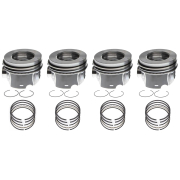 Mahle / Clevite - MAHLE GM 6.6 Duramax Piston With Rings (Left Bank) | 224-3451WR | 2001-2005 GM Duramax LB7 / LLY 6.6L