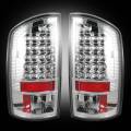 RECON - Recon Dodge LED Tail Lights w/ Clear Lens | 264179CL | 2007-2008 Dodge Ram 1500 & 2007-2009 Ram 2500/3500