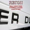 RECON - RECON "SUPERDUTY" Carbon Fiber Raised Letter Inserts | 2008-2015 Ford Superduty