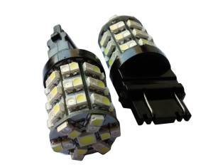 Outlaw Lights - 3157 60 SMD Amber / White Switch Back LED Turn Signals - Outlaw Lights