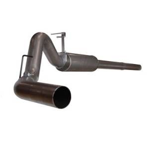 aFe Power - LARGE Bore HD 4" Cat-Back Stainless Steel Exhaust System | Dodge Diesel Trucks 03-04 L6-5.9L | AFE 49-12005