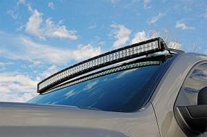 Rough Country 50-Inch Curved Cree LED Light Bar (Dual Row | Chrome Series) | Dale's Super Store