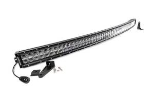 Rough Country 54-Inch Curved Cree LED Light Bar (Dual Row | Chrome Series) | Dale's Super Store