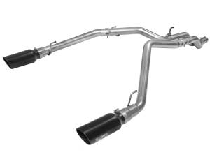 aFe Power Large Bore-HD 3" Stainless DPF-Back w/5" Black Tip | 2014-2018 Ram 1500 EcoDiesel 3.0L | Dale's Super Store