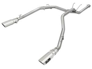 aFe Power Large Bore-HD 2-1/2" Stainless DPF-Back w/Polished Tip | 2014-2018 Ram 1500 EcoDiesel | Dale's Super Store
