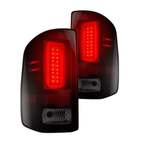 Recon GM OLED Tail Lights Dark Red w/ Smoke Lens Cover | 264239RBK | 2014-2018 GMC Sierra