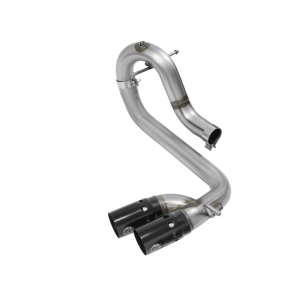 aFe Power Rebel Series 3" Stainless DPF-Back w/Black Tips | 2016-2017 2.8L GM Colorado/Canyon Duramax LWN | Dale's Super Store
