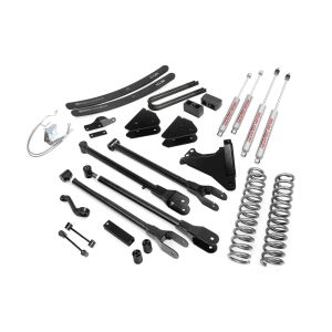 Rough Country 6in 4-Link Suspension Lift Kit | 2008-2010 6.7L Ford Powerstroke F-250/F-350 4WD | Dale's Super Store