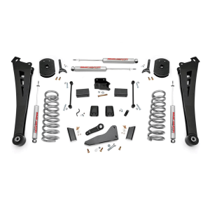 Rough Country 5in Suspension Lift Kit | Coil Springs | Radius Arms | 2014-2017 RAM Cummins 2500 4WD | Dale's Super Store