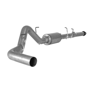 Flo~Pro 4" Aluminized Cat Back Exhaust w/Twister Resonator for 2011-2014 Ford F150 EcoBoost 3.5L | Dales Super Store