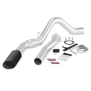 Banks Power Monster Exhaust System w/Black Tip | 2007-2010 Chevy/GMC Duramax LMM 6.6L (ECSB-CCLB) | Dale's Super Store
