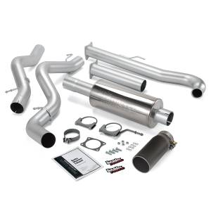 Banks Power Monster Exhaust System w/Black Tip | 2001-2004 Chevy/GMC Duramax LB7 6.6L (SCLB) | Dale's Super Store